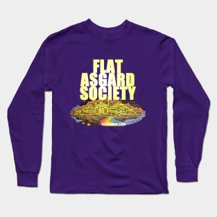 Flat Asgard Society Long Sleeve T-Shirt